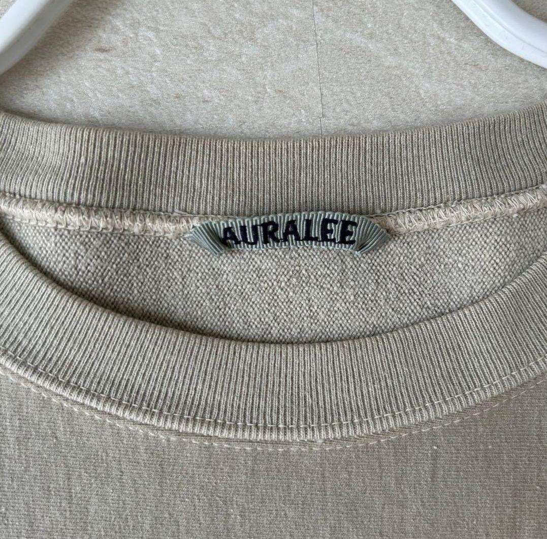 AURALEE SUPER MILLED SWEAT 18AW　スウェット