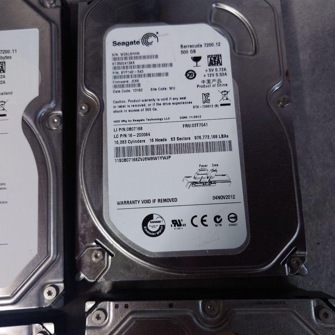 HDD Seagate Barracuda 7200.12 1TB他6基セット