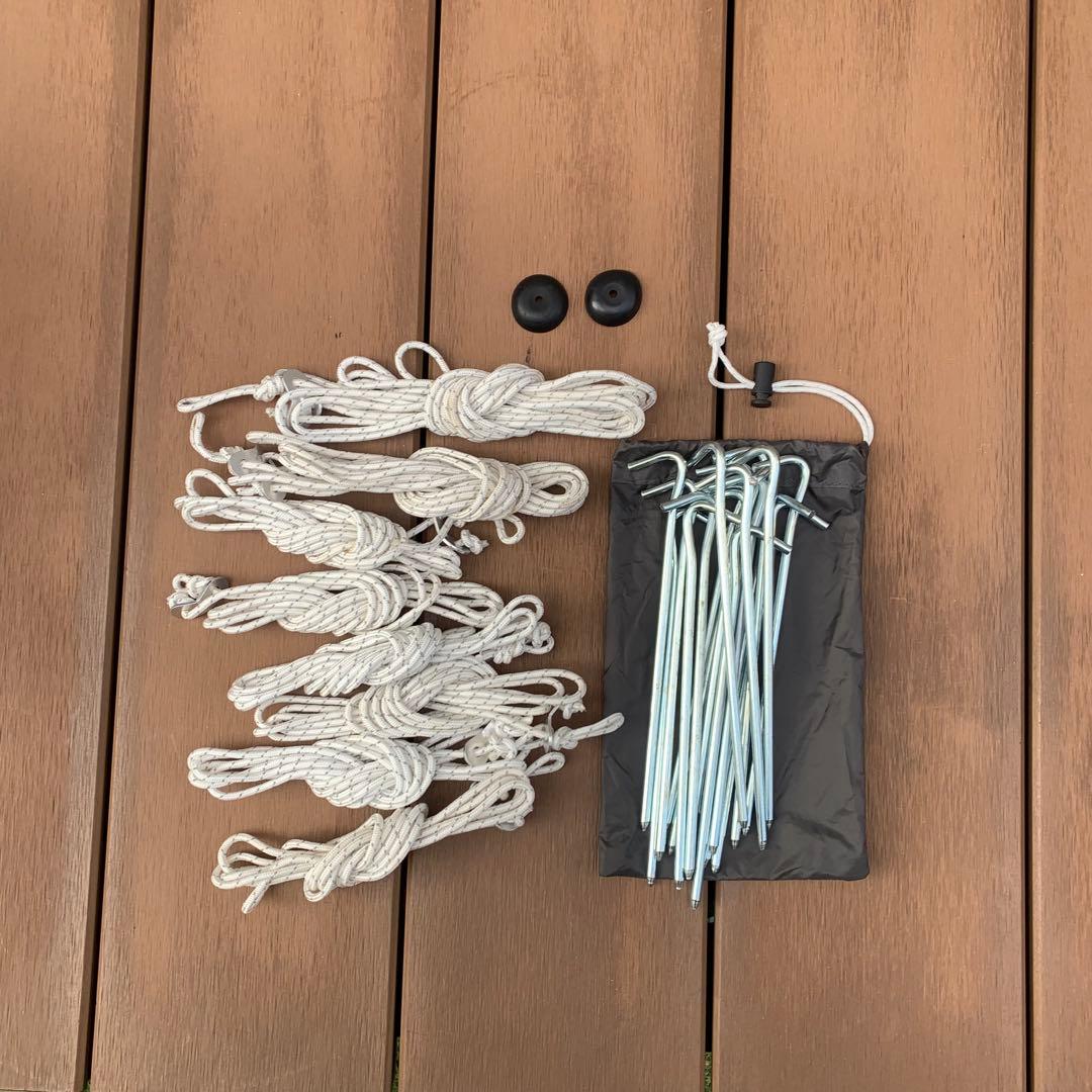 FUTURE FOX フォックスベース　メッシュインナー　前幕　二又ポールセット