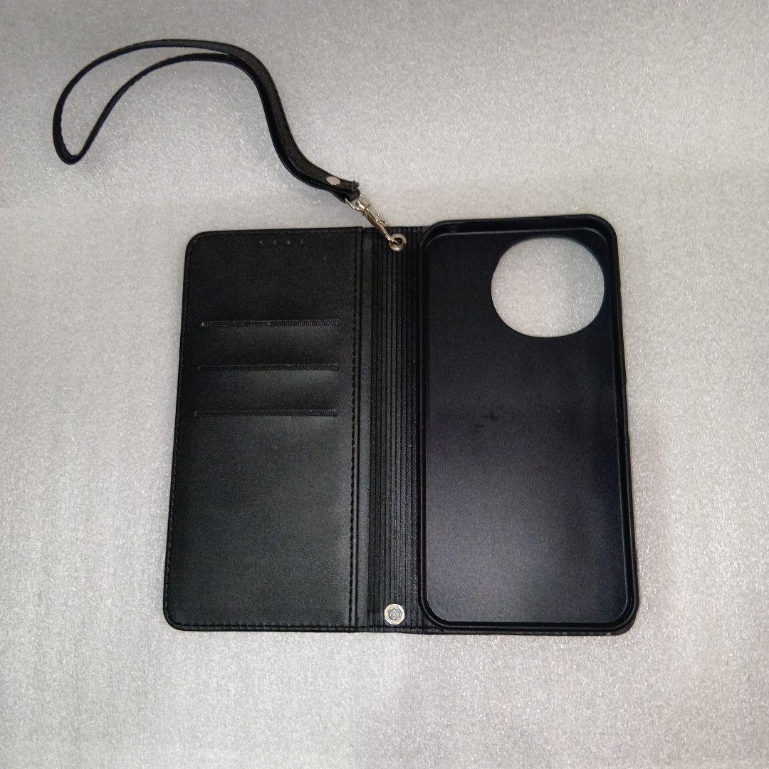 ほぼ新品 AQUOS sense9 ブラック 本体+手帳型ケース付属