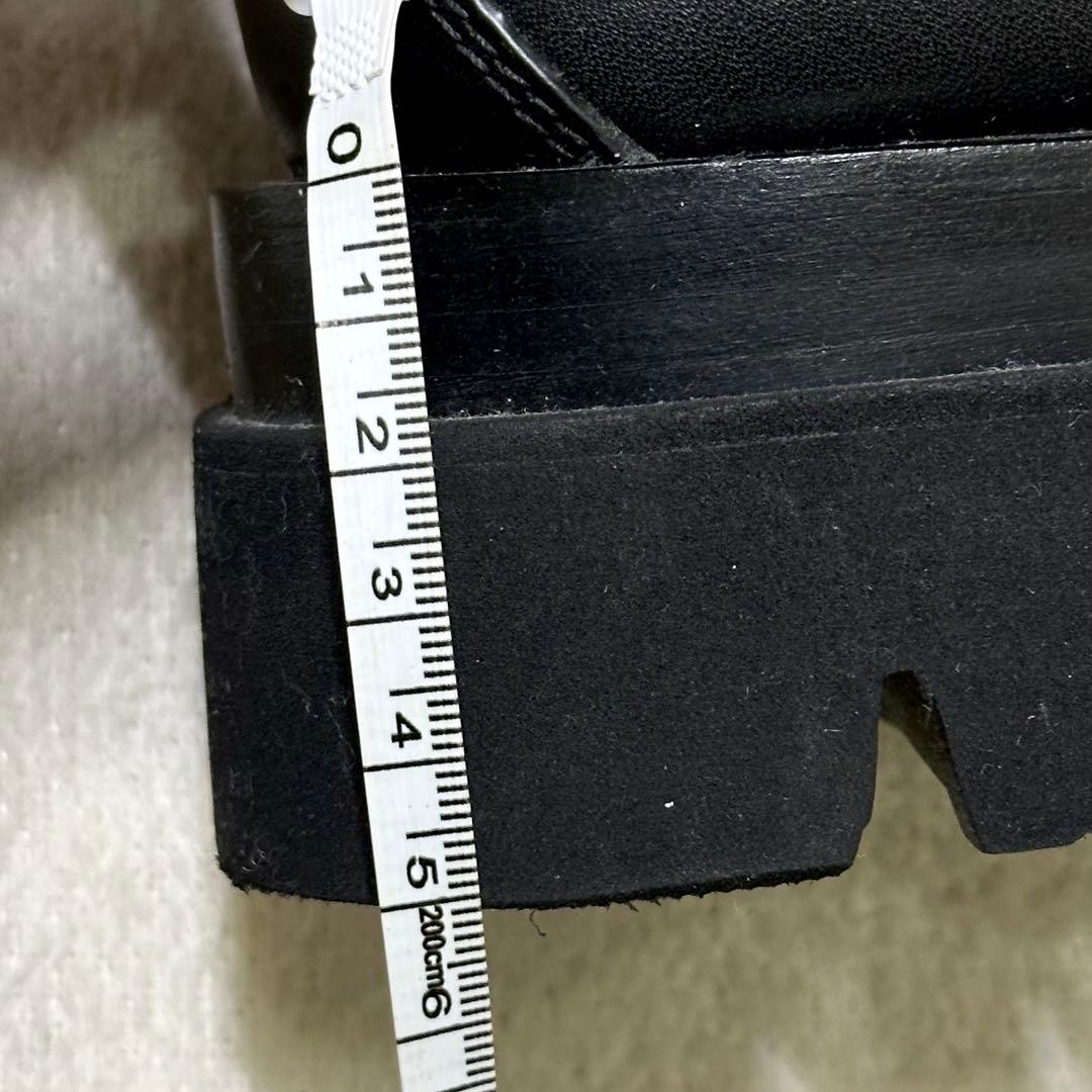 39/24.5 ボッテガヴェネタ サイドゴアブーツ ブラック