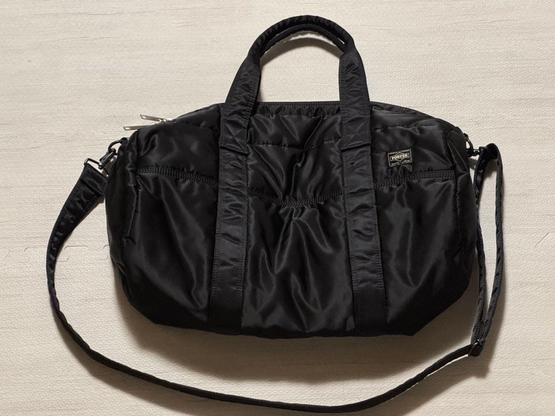 【美品】PORTER タンカー　ドラムバッグ　ボストンバック　2way