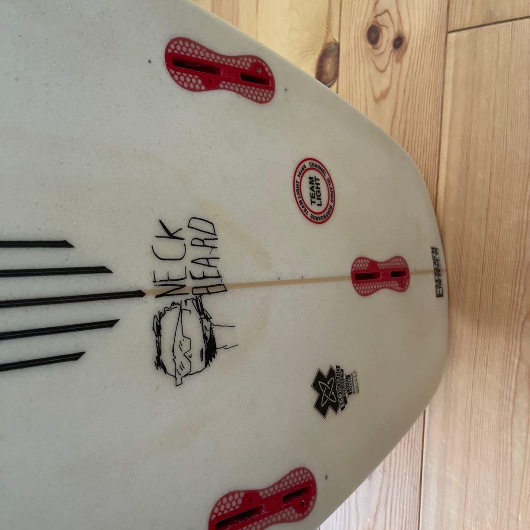 Channel s ネックベアード　ショートボード 5'10\"