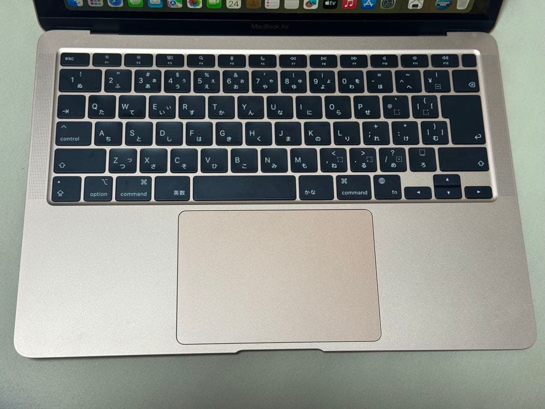 Apple MacBook Air M1 8GB 512GB ゴールド　訳あり
