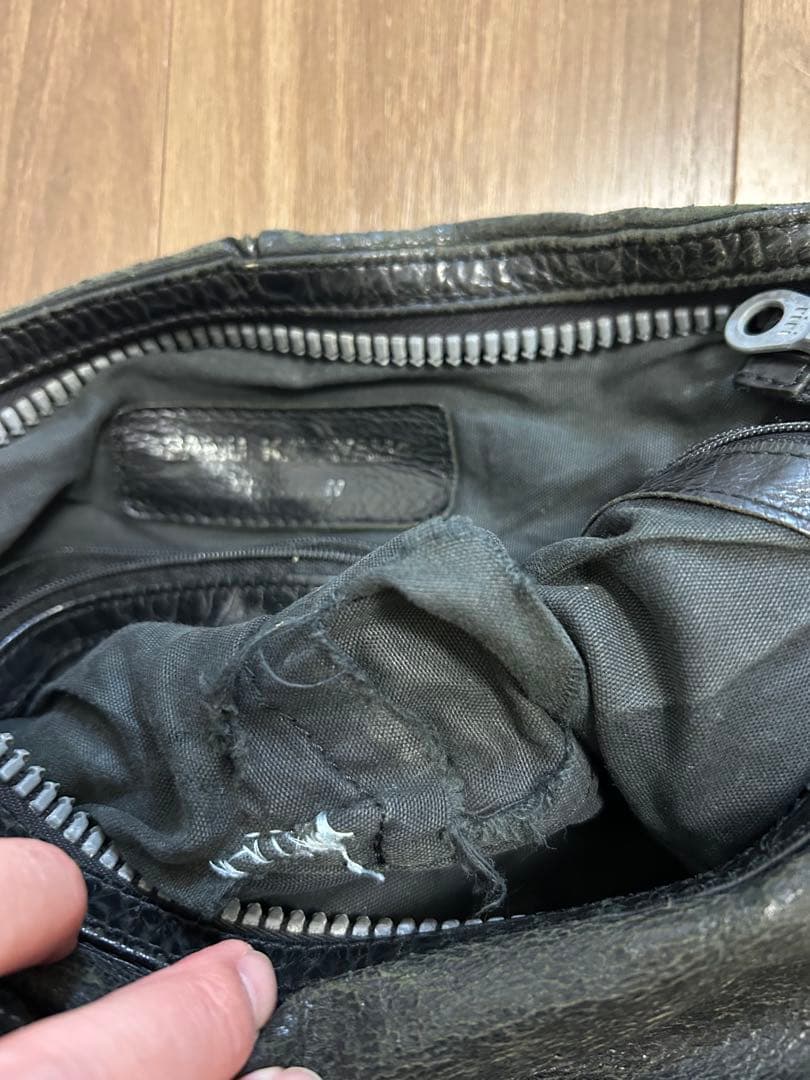 【お値下げ】イサムカタヤマ バックラッシュショルダーバッグ レザー