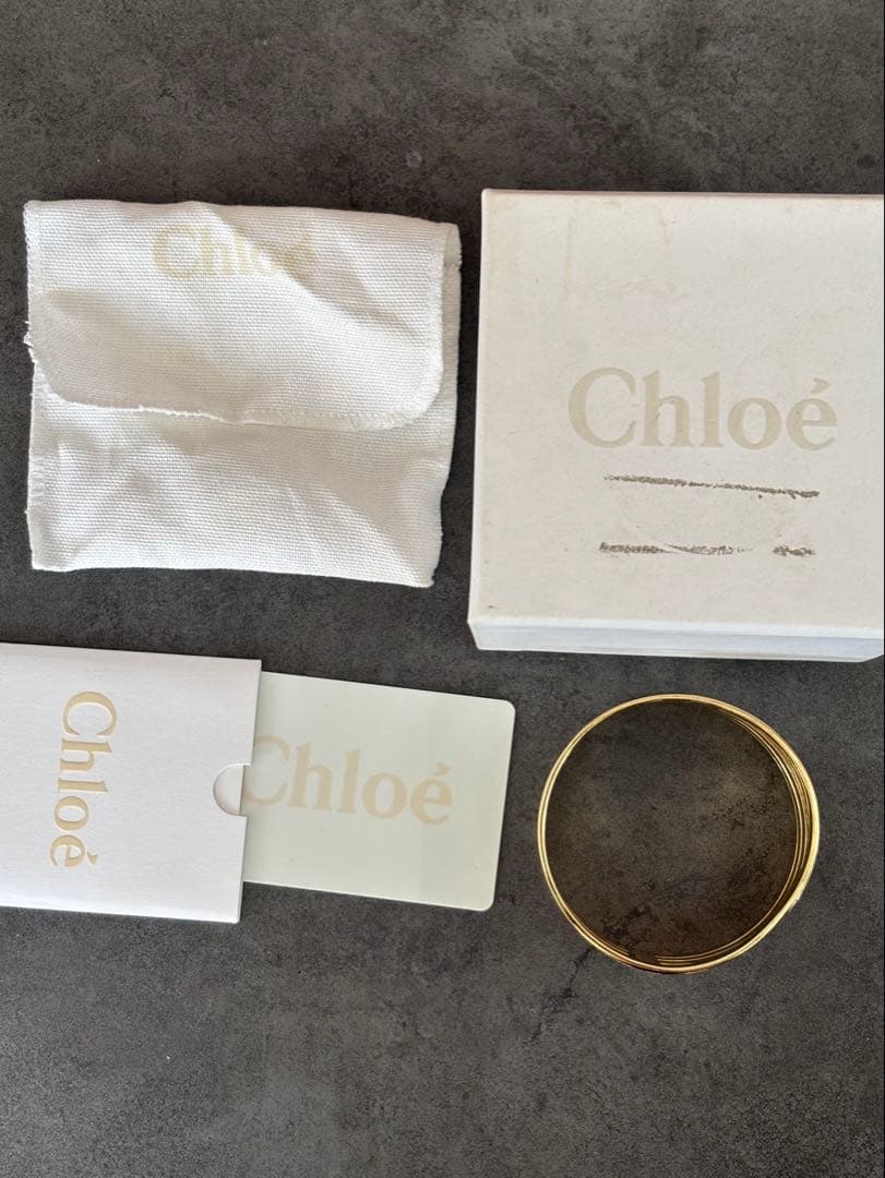美品⭐︎クロエ⭐︎バングル⭐︎これからの季節大活躍
