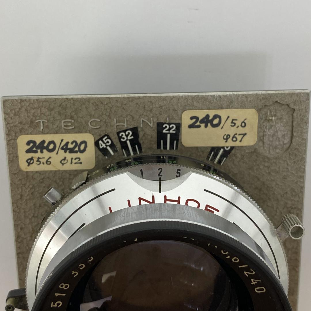 SYMMAR　240mm F5.6/リンホフ　ジャンク扱い