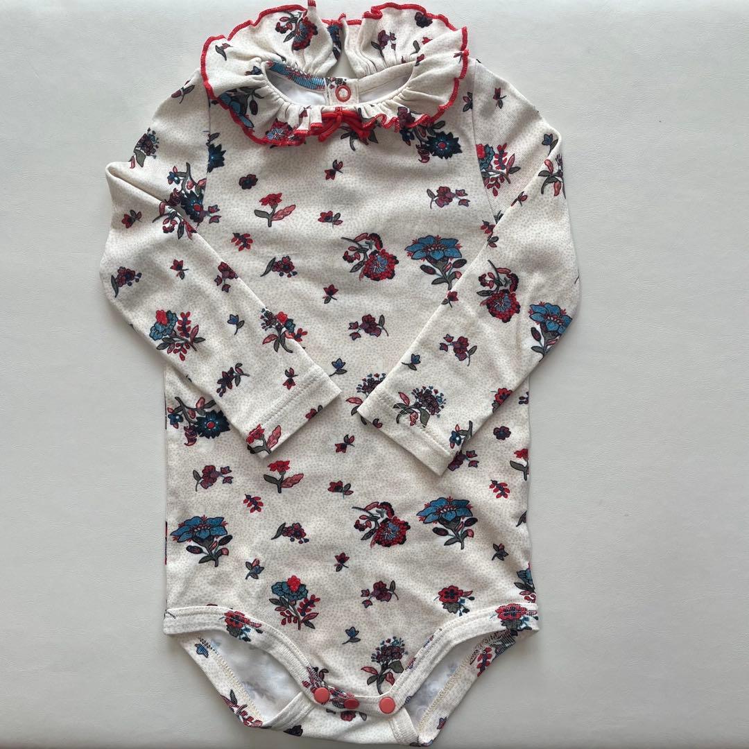 Misha&puff String Holyoke Floral ロンパース