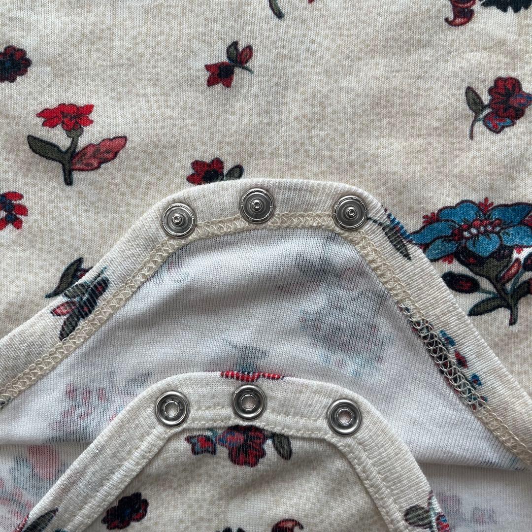 Misha&puff String Holyoke Floral ロンパース