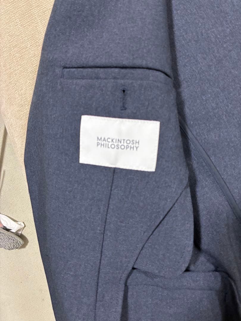 マッキントッシュフィロソフィー　テイラードジャケット　ネイビー　L