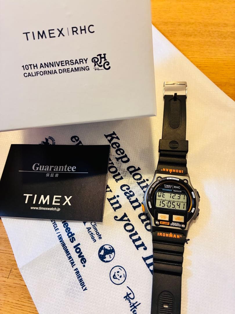 ⭐︎ロンハーマン RHCアイアンマンTIMEX RHC 10周年記念 腕時計