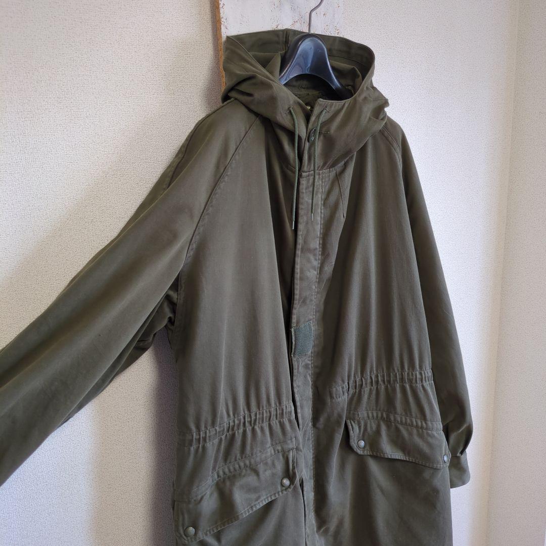 古着　フランス軍　M-64 実物　フィールドパーカー　モッズコート　ライナー付き