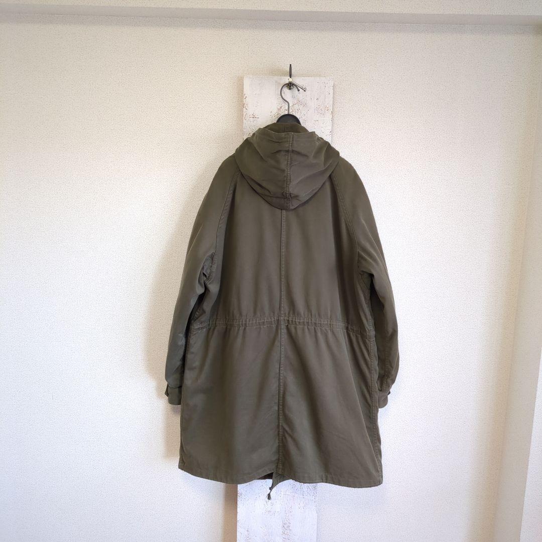 古着　フランス軍　M-64 実物　フィールドパーカー　モッズコート　ライナー付き