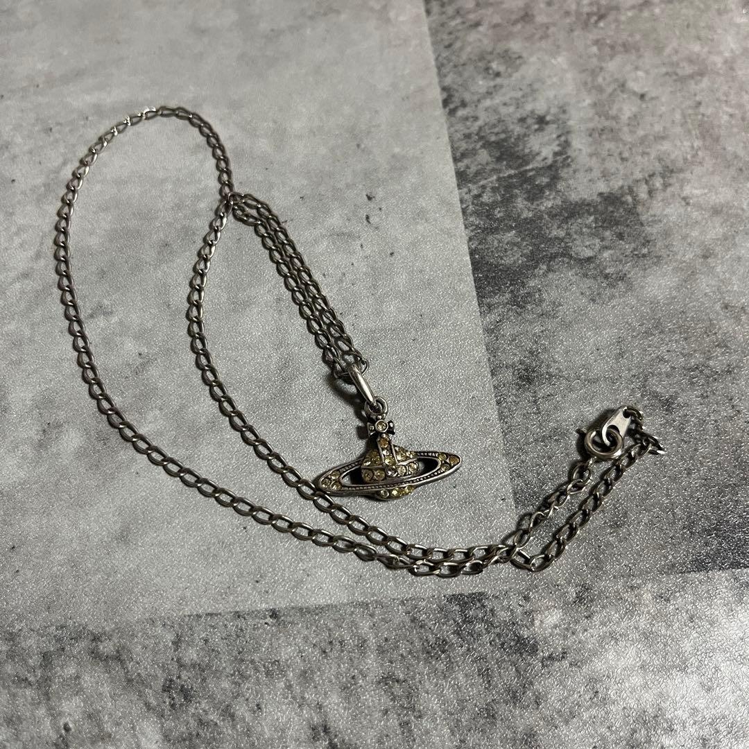 希少！ヴィヴィアンウエストウッド　シルバー925 オーブ　ネックレス　AG925