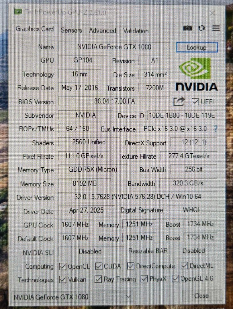 グラフィックボード・グラボ・ビデオカード inno3D GTX1080