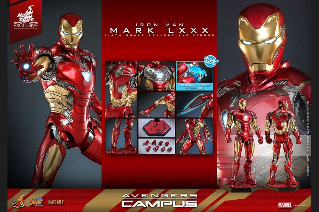 新品、未開封！　ホットトイズ　アイアンマン　マーク80 ムービーマスターピース