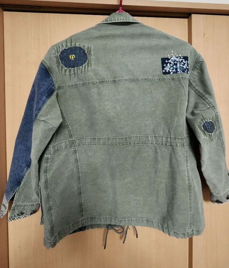 【新品同様】デシグアル（Desigual）/ハイブリッド モッズジャケット