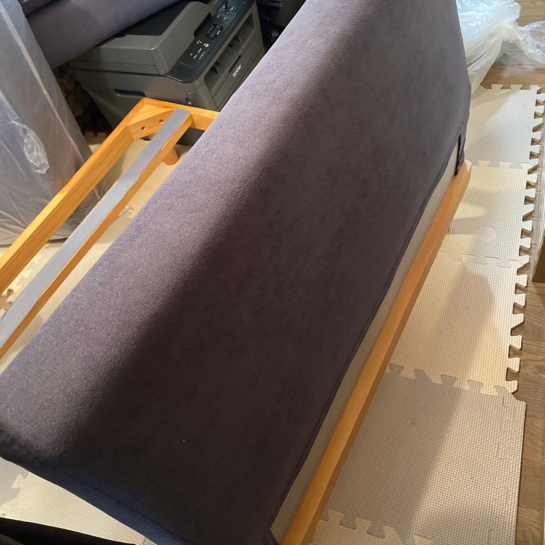 専用です♪ soroi 一人掛けソファ　ブルーグレー