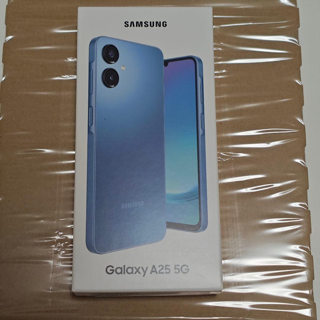 Samsung Galaxy A25 5G 本体 ブルー 新品未開封