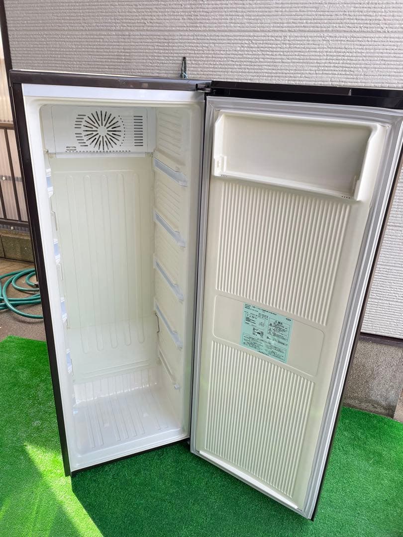 592分解洗浄済み✨ 三菱 おしゃれ木目調 144L 冷凍庫 プレミアムウッド