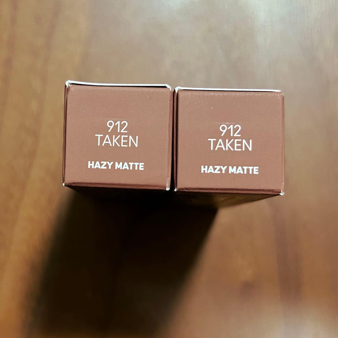 mac テイケン　パウダーキスヘイジーマットリップスティック　2本