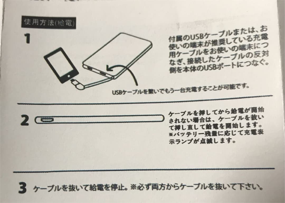 充電器⭐︎説明者1
