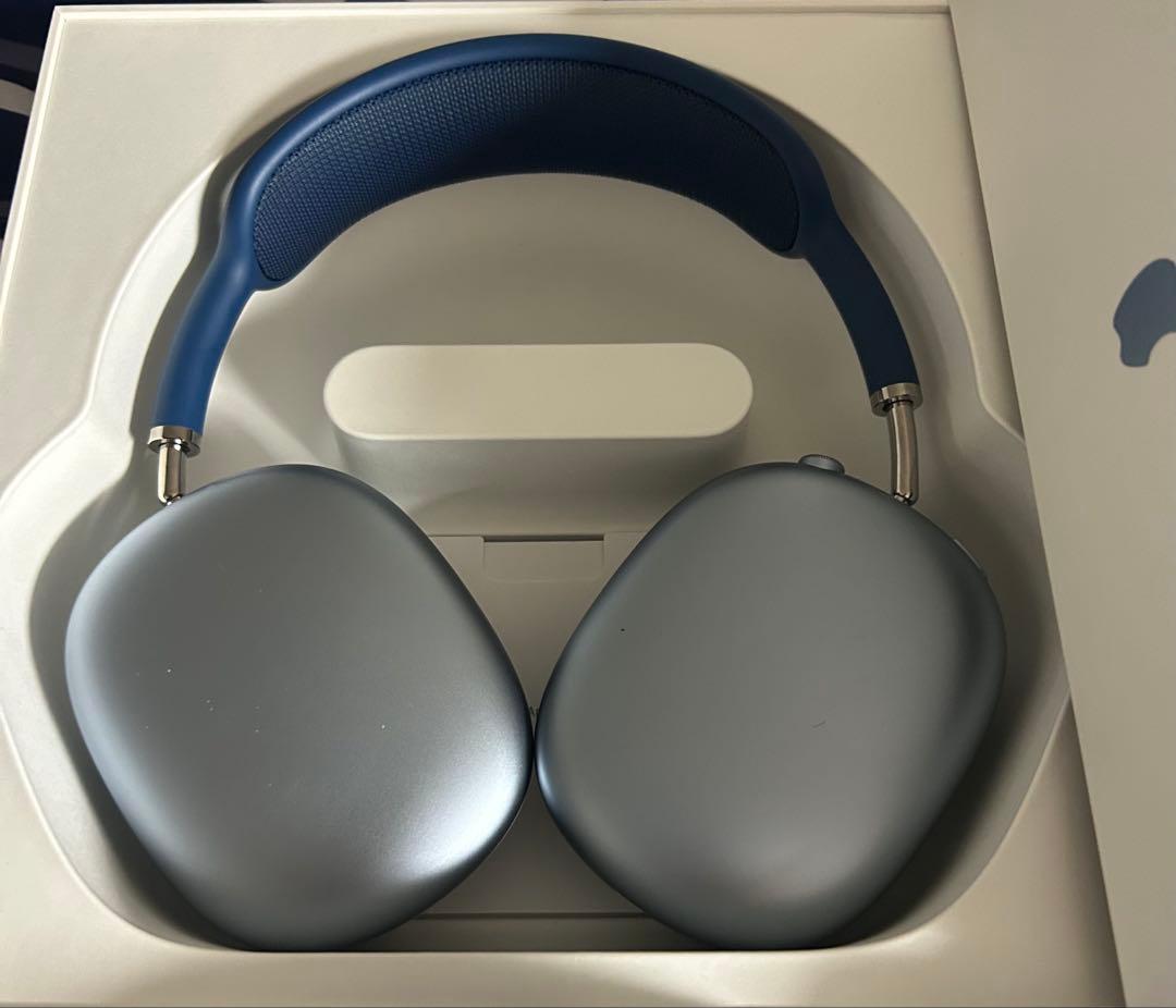 【美品】 Apple AirPods Max スカイブルー
