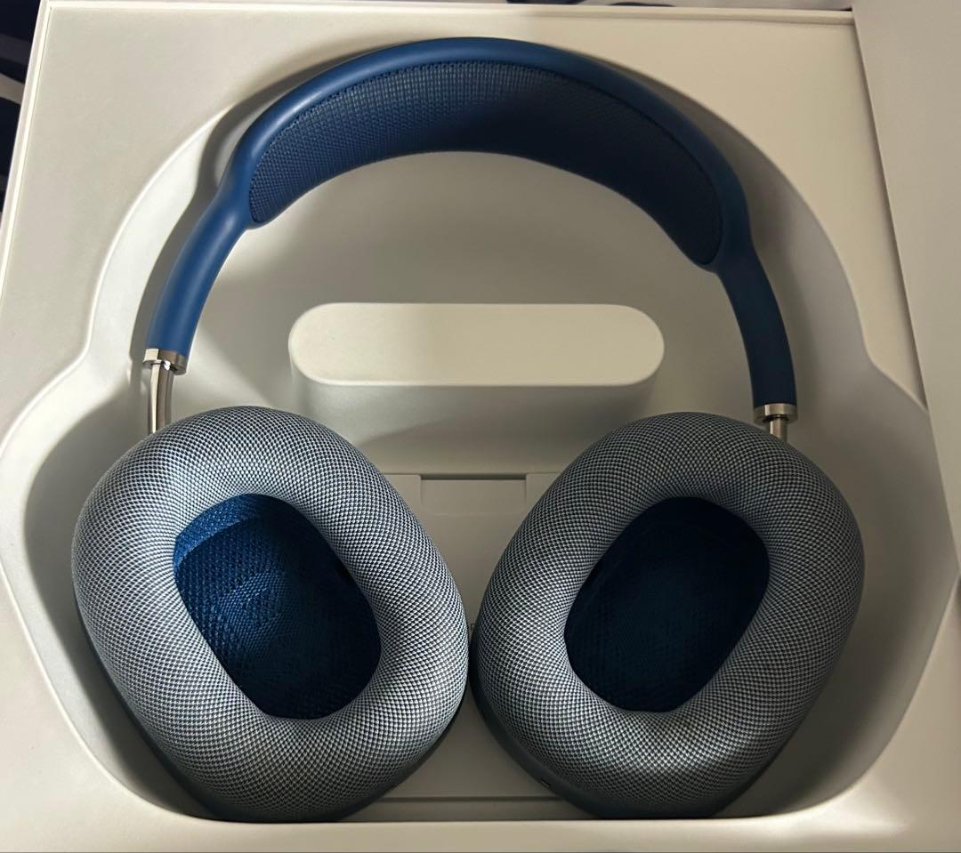 【美品】 Apple AirPods Max スカイブルー