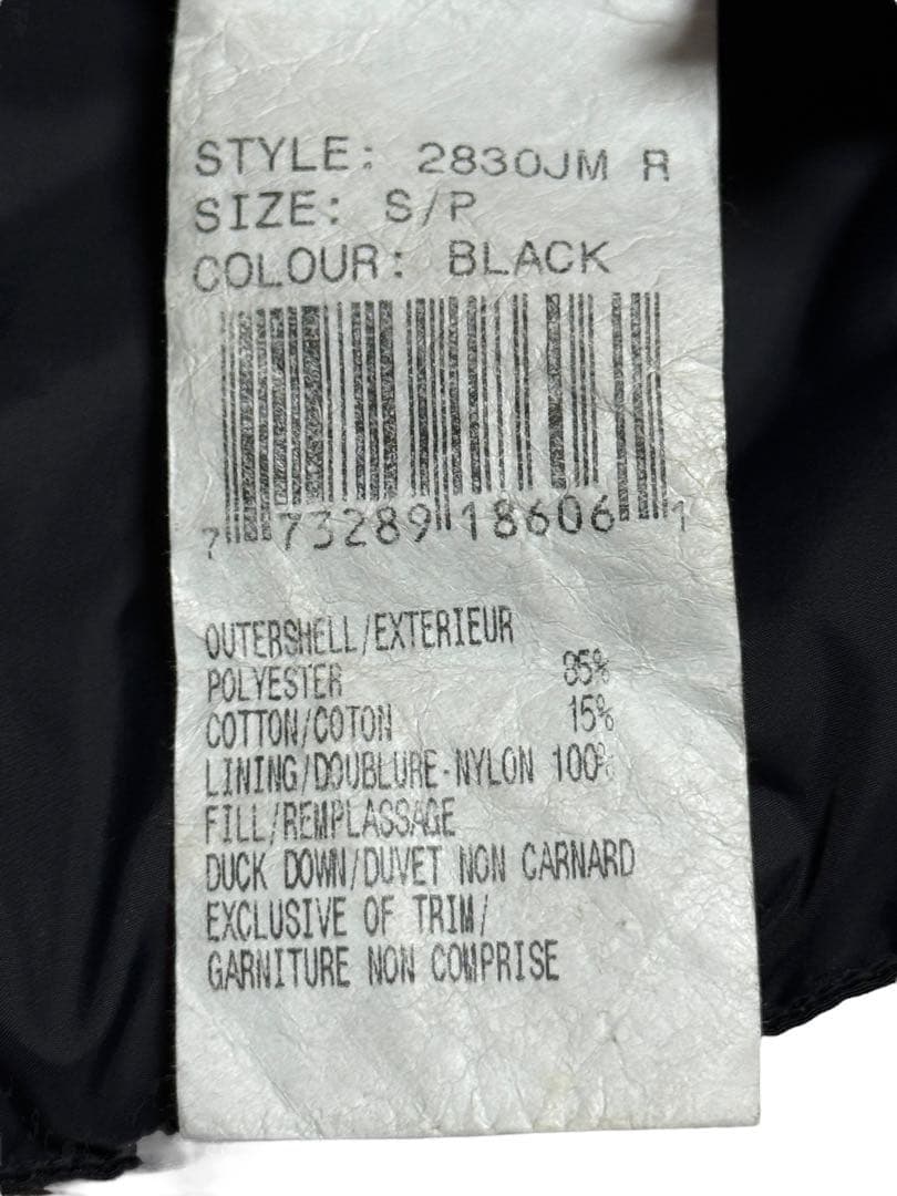   カナダグース ダウンベスト ブラック 2830JM R
