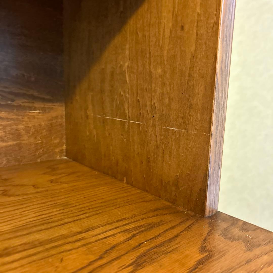 天然木　食器棚　お洒落　アーリーアメリカンシリーズ　クラシック　送料込