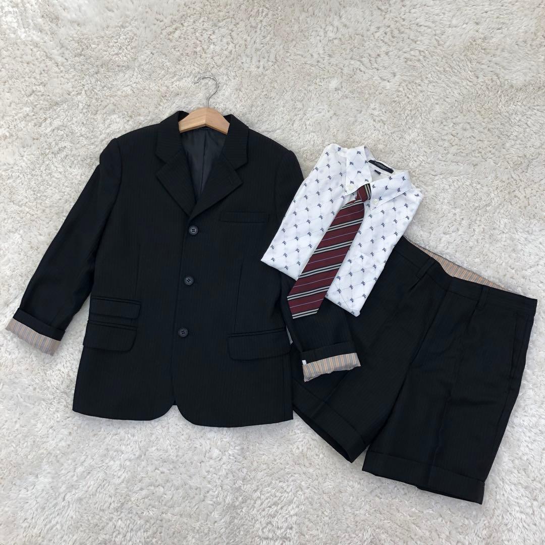 【4点セット】BURBERRY バーバリー フォーマルスーツ セットアップ130