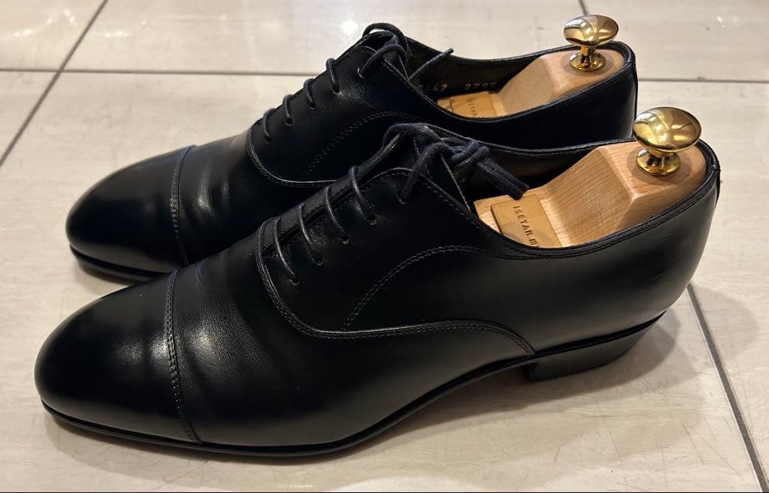 Campanile ドレスシューズ黒キャップトゥ　サイズ7