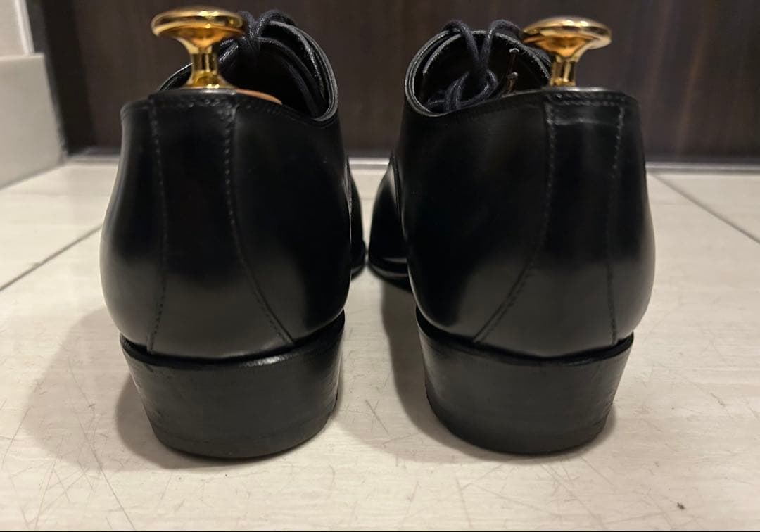 Campanile ドレスシューズ黒キャップトゥ　サイズ7