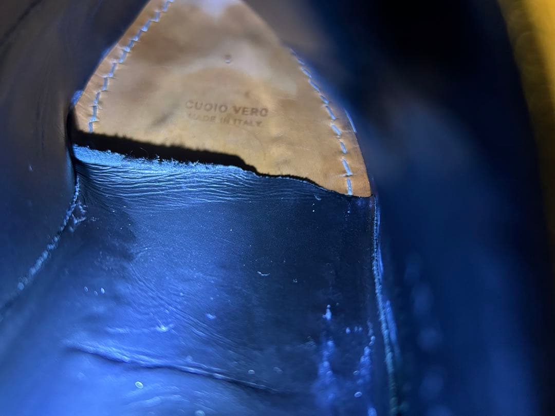 Campanile ドレスシューズ黒キャップトゥ　サイズ7