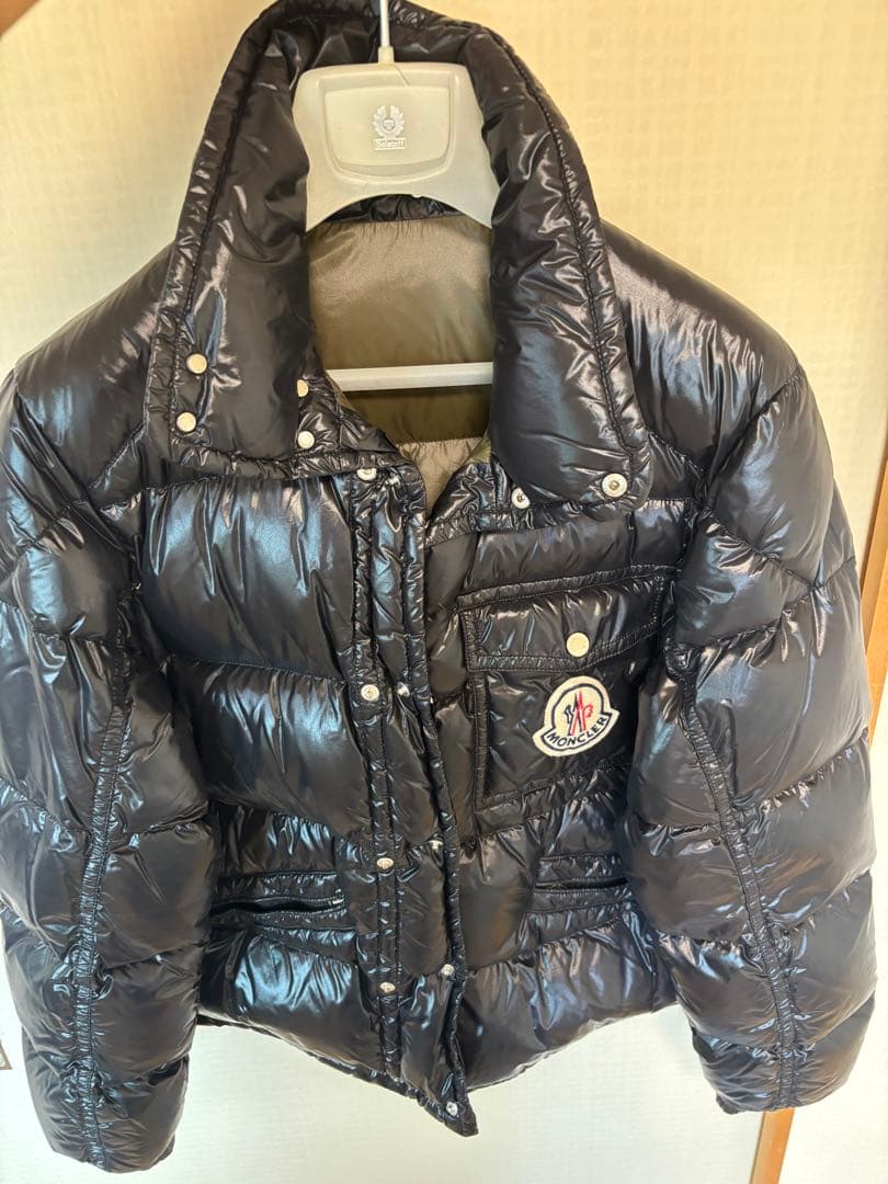 値下げ MONCLER ダウン　k2 ブラック 希少サイズ3