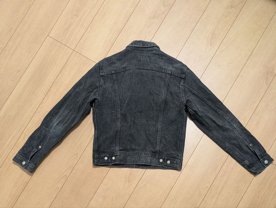 ダブルアールエル　rrl アメリカ　デニムジャケット usa Sサイズ ブラック