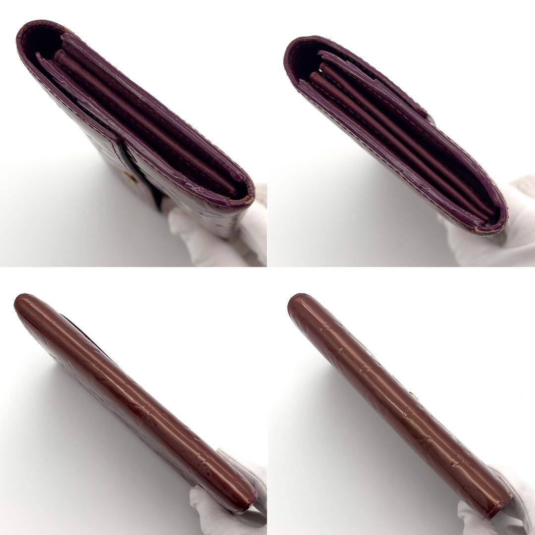 ルイヴィトン 長財布 モノグラム ヴェルニ ポルトフォイユサラ