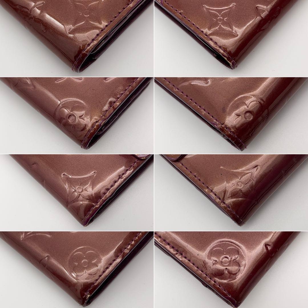 ルイヴィトン 長財布 モノグラム ヴェルニ ポルトフォイユサラ