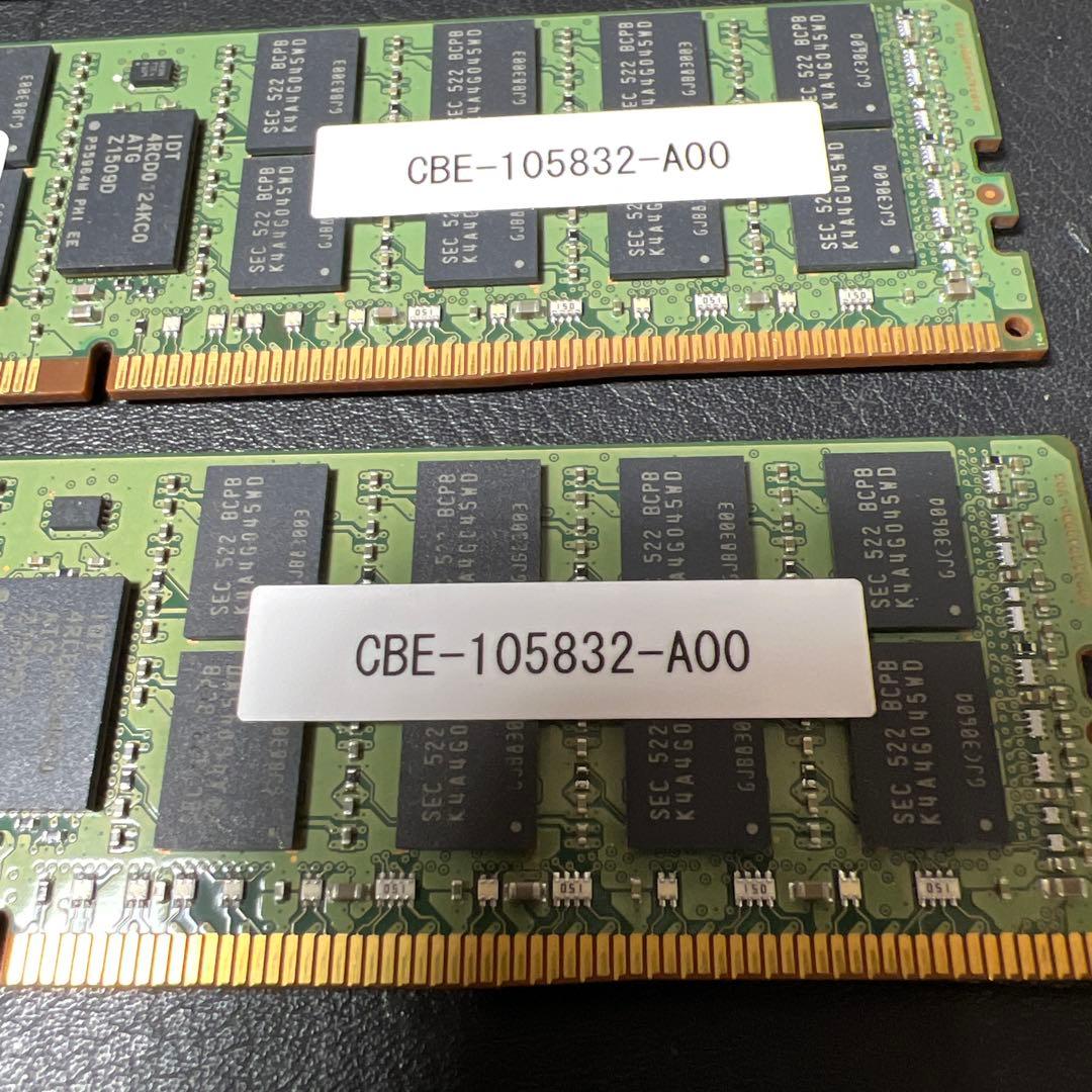 Samsung 16GB DDR4 メモリ M393A2G40DB0-CPB0