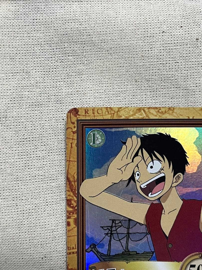 ワンピース カードダス ルフィ C01