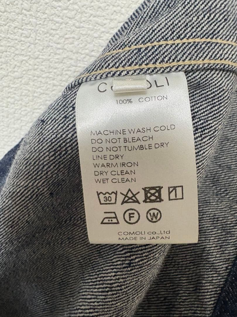 comoli デニムワークジャケット