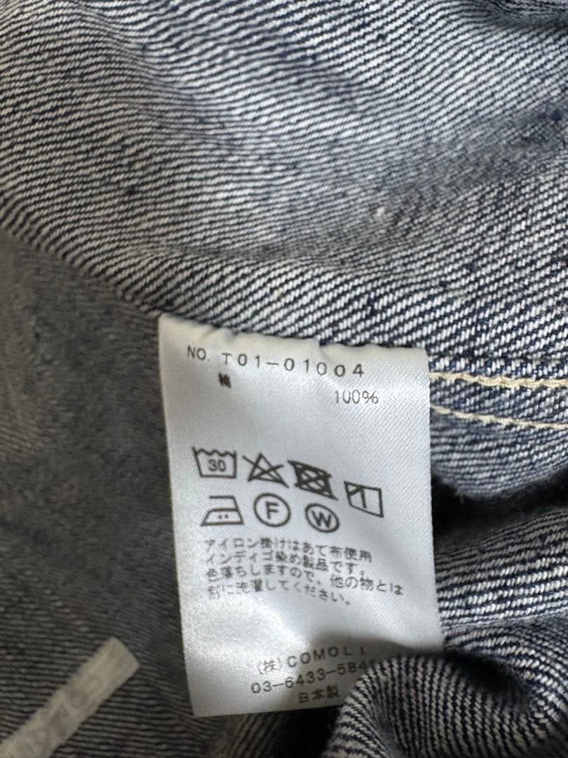 comoli デニムワークジャケット