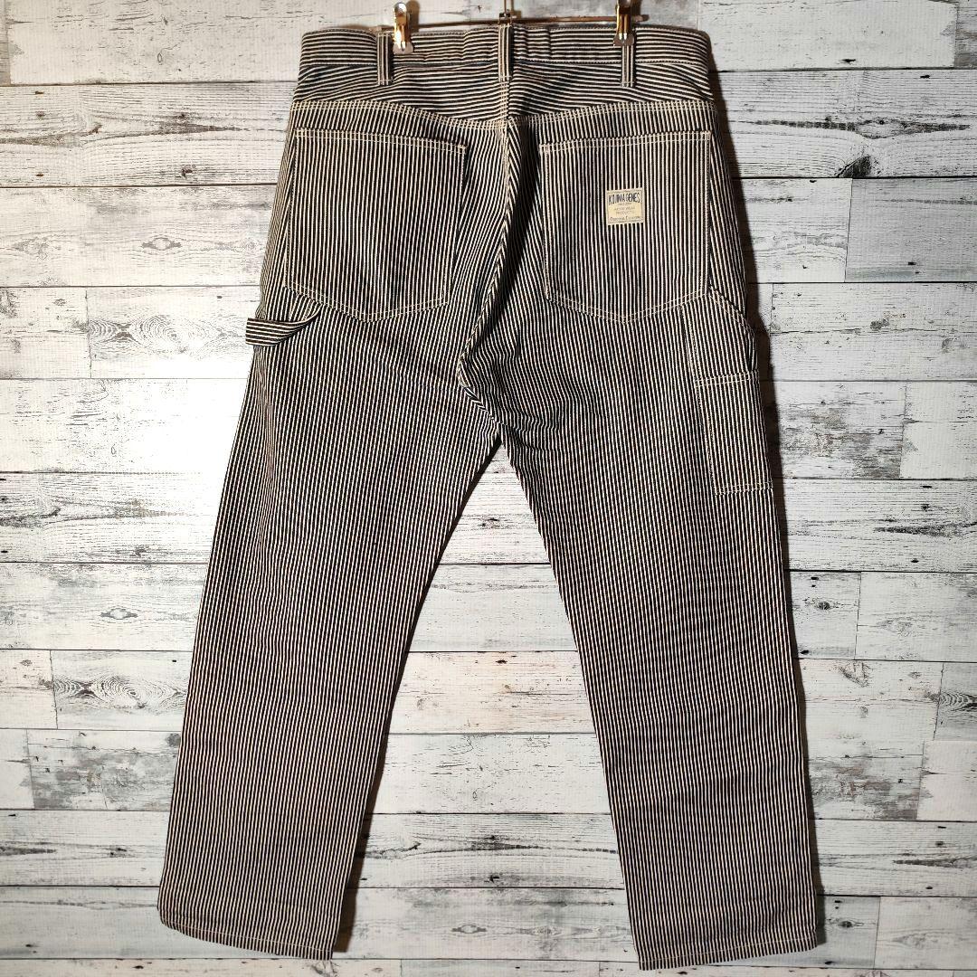 ★美品★ KOJIMA GENES 児島ジーンズ ヒッコリー ペインターパンツ