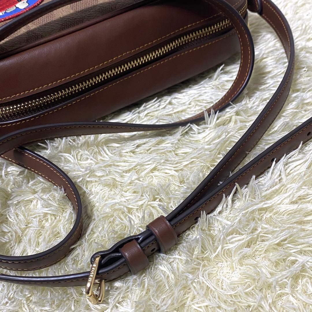 極美品✨ COACH コーチ ピーナッツ カメラバッグ 限定コラボ スヌーピー