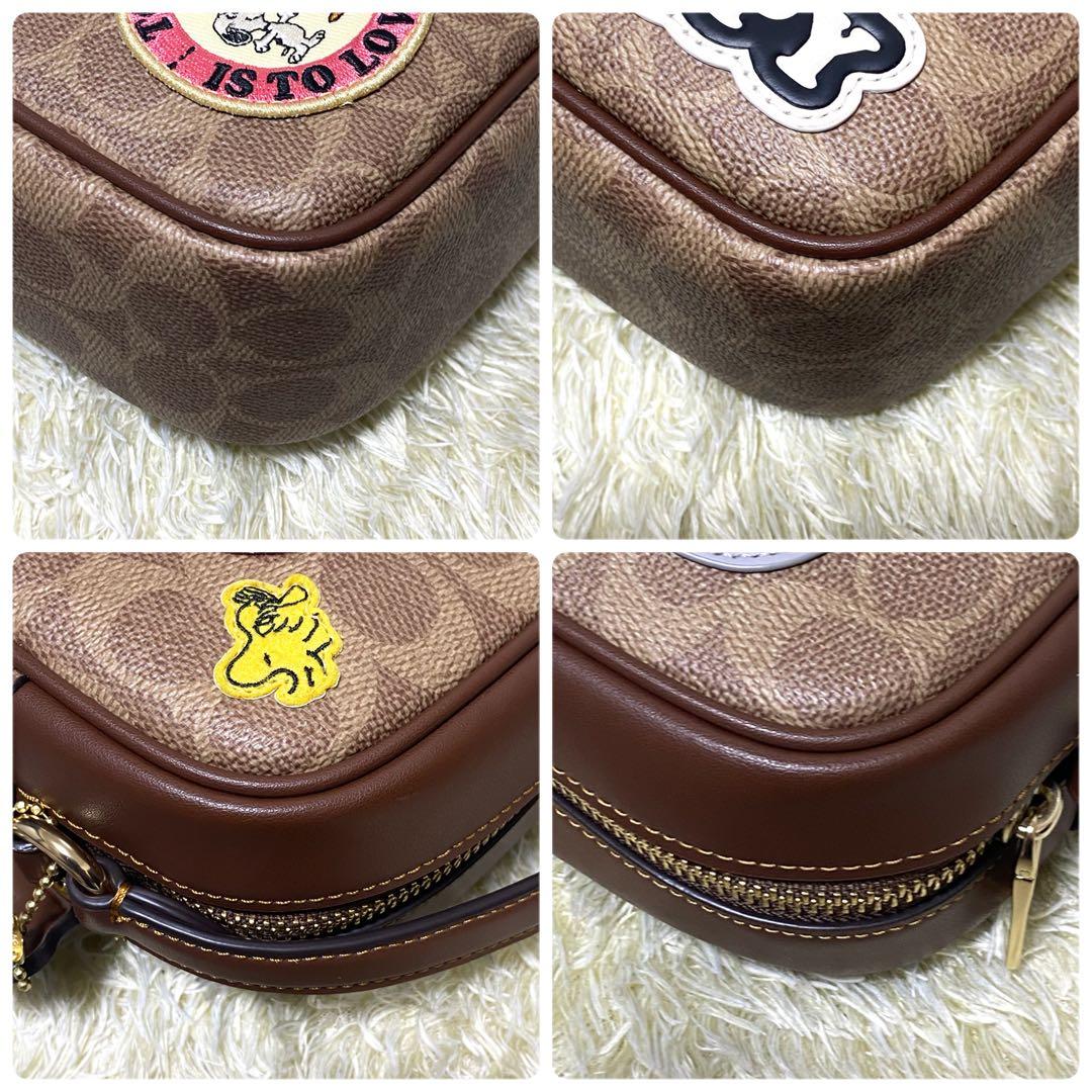 極美品✨ COACH コーチ ピーナッツ カメラバッグ 限定コラボ スヌーピー