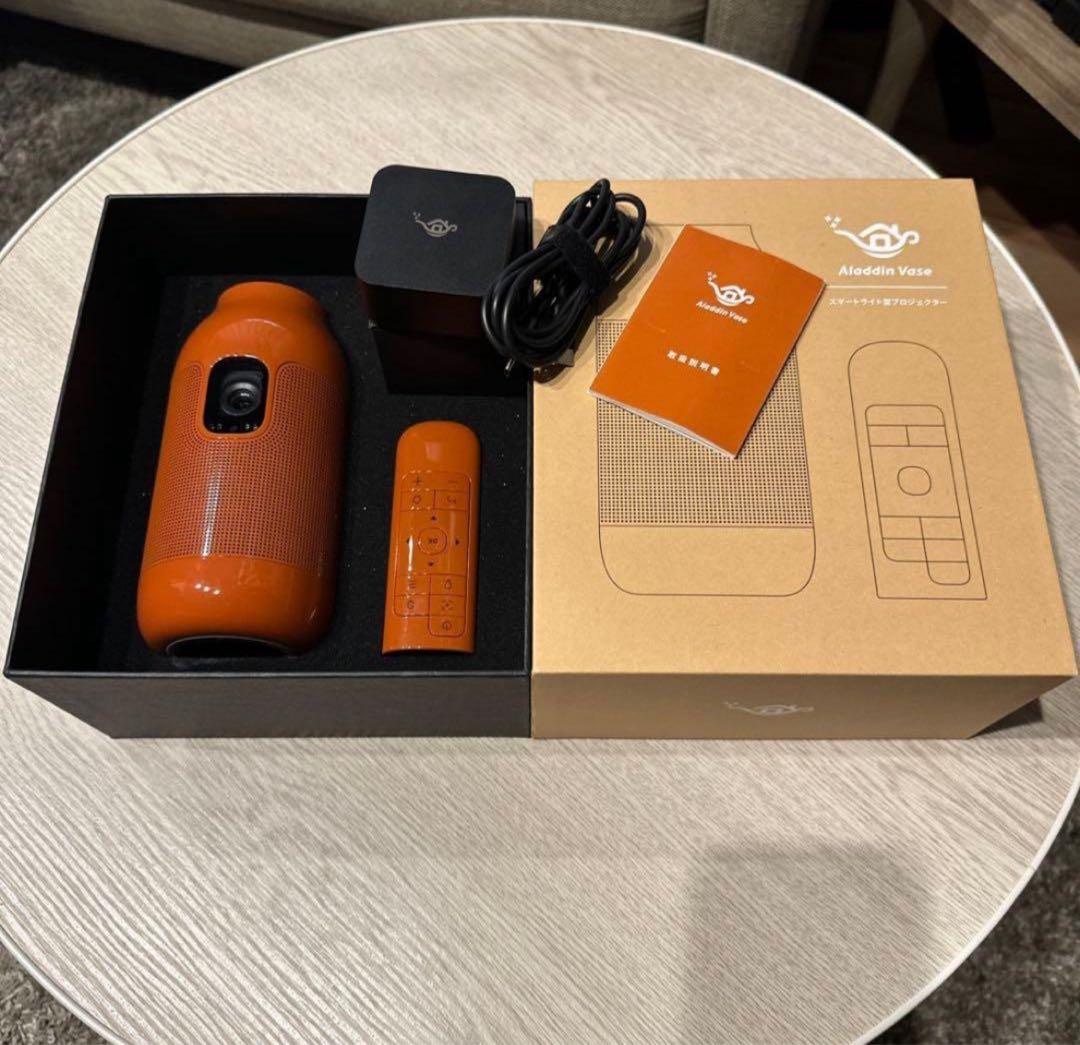 popln AIaddin ポップインアラジン vase プロジェクター 置き型