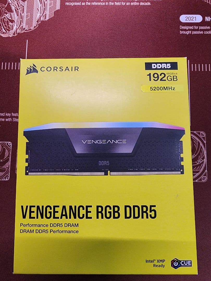 メモリ Corsair Vengeance RGB 192GB(48GB×4)