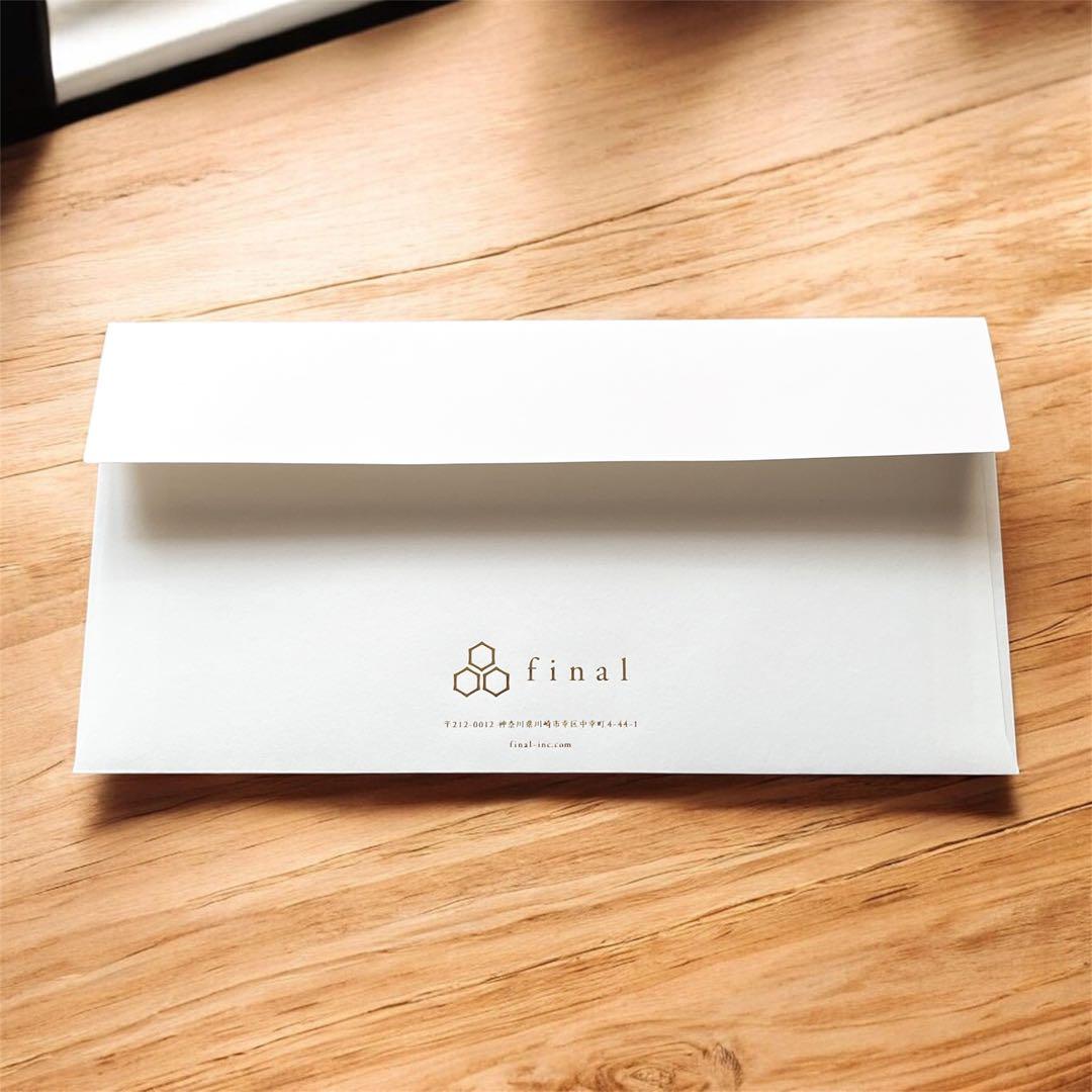 【新品未使用】final A2000 BLACK&BLUE 2Pin着脱式