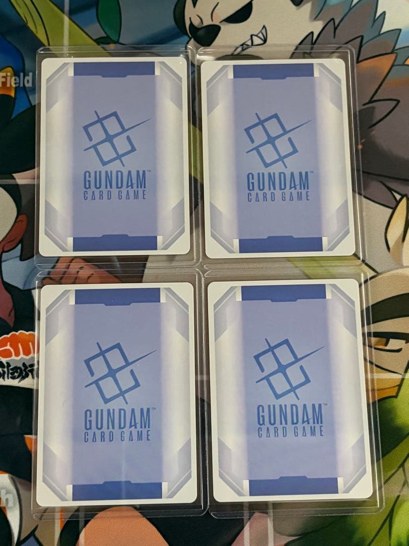 ガンダムカードゲーム　プレミアムグッズセット　覚悟の表れ　パラレル　4枚