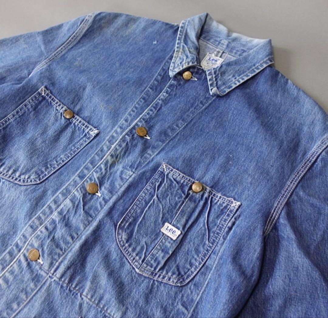 50〜60s Lee 91-J デニムカバーオール USA製 ヴィンテージ